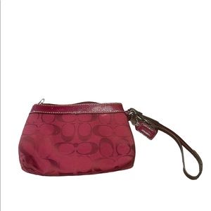 Unique color coach clutch